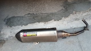 Tubo de escape Akrapovic