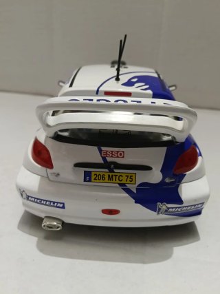 Peugeot 206 Rally 1/18