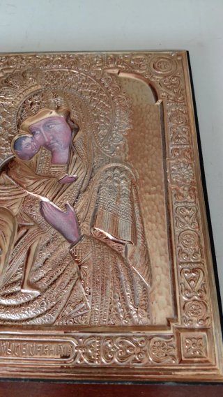 Icona Sacra Madonna con Bambino