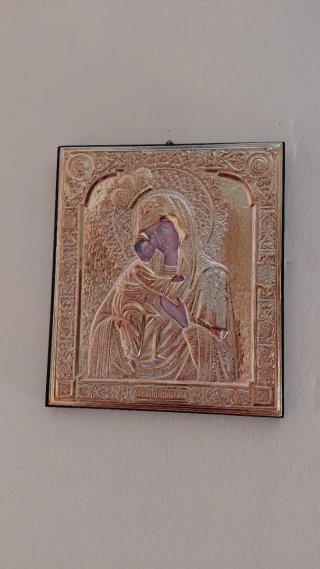 Icona Sacra Madonna con Bambino