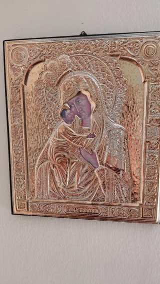 Icona Sacra Madonna con Bambino
