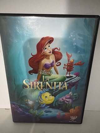 La Sirenita DVD Película Disney Español