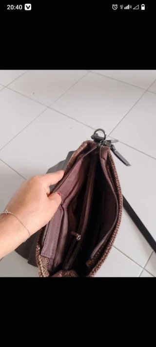 Bolso Paco Martinez Marrón Piel Serpiente