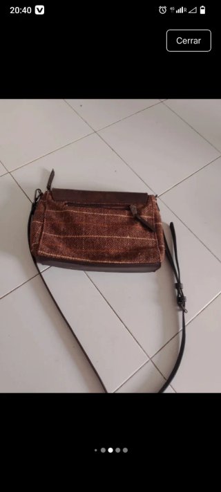 Bolso Paco Martinez Marrón Piel Serpiente