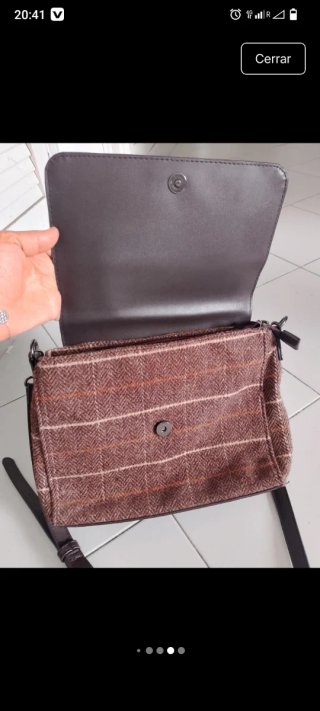 Bolso Paco Martinez Marrón Piel Serpiente