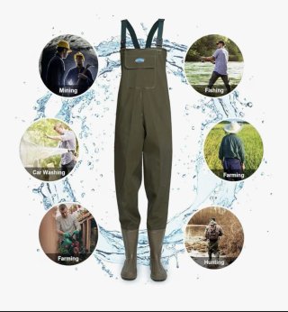 ENJOHOS Monos Pesca Impermeables Talla EU42 NUEVO