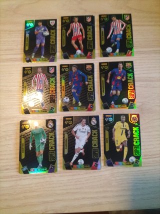 Lote cromos Adrenalyn Super Crack