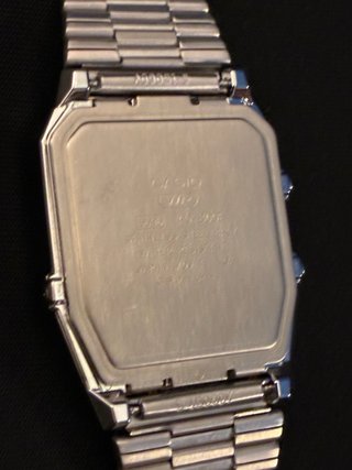 Reloj Casio Analógico-Digital Plata
