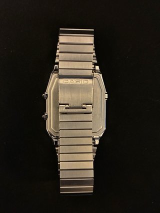 Reloj Casio Analógico-Digital Plata