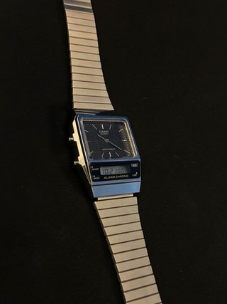Reloj Casio Analógico-Digital Plata