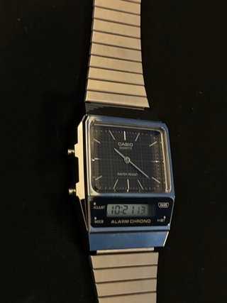 Reloj Casio Analógico-Digital Plata