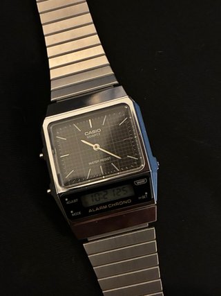 Reloj Casio Analógico-Digital Plata