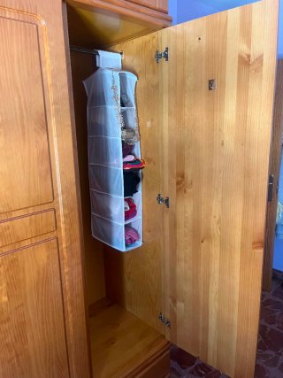 Armario con altillo madera maciza