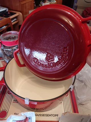 Olla GussKönigin in Ghisa Rossa 4.5L!!!