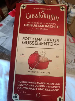 Olla GussKönigin in Ghisa Rossa 4.5L!!!
