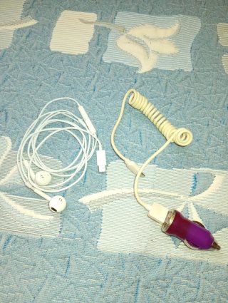 Lote accesorios móvil: soporte, auriculares, carga