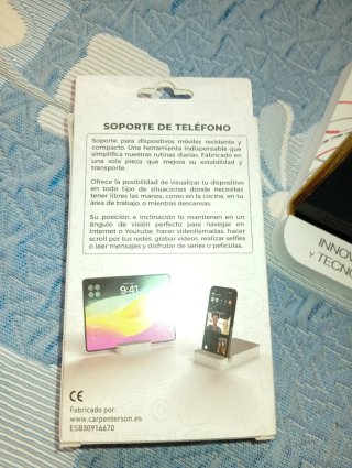 Lote accesorios móvil: soporte, auriculares, carga