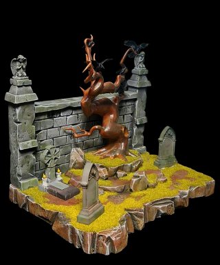 Diorama Resident Evil  (figuras no incluidas)