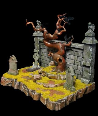Diorama Resident Evil  (figuras no incluidas)