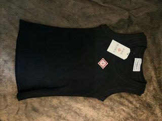 Camiseta sin mangas Casablanca negra