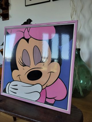 Quadro Disney Minnie 49x49 cm