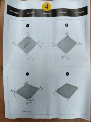 Cama para perro negra