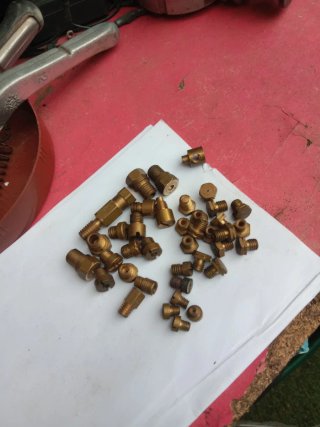 Lote de chicles variados para carburadores