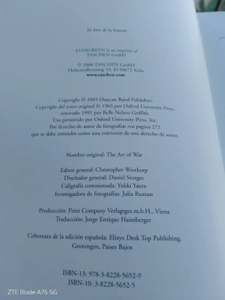 Libro EL ARTE DE LA GUERRA, EDICIÓN PREMIUN