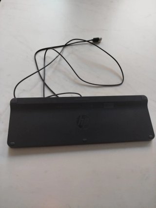 Teclado y Ratón HP USB Negro