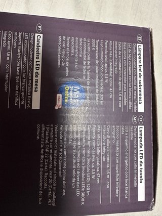 Lámpara LED Escritorio LIVARNO LUX Blanca