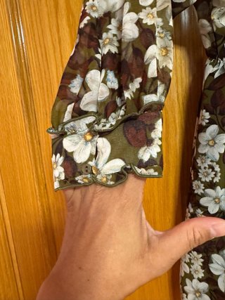 Mono Zara floral talla S