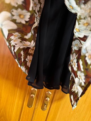 Mono Zara floral talla S