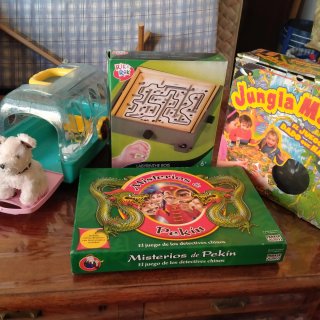 Lote de juegos de mesa infantiles