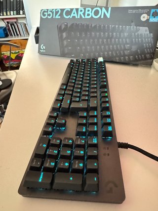 Logitech G512 Carbon Teclado Mecánico GX