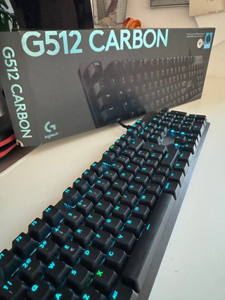 Logitech G512 Carbon Teclado Mecánico GX