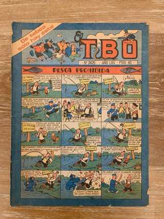 Lote 5 cómics (TBO-Pulgarcito-Tío Vivo)