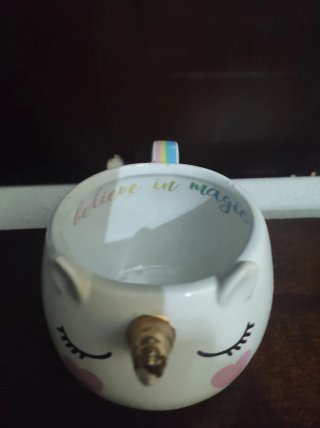 Taza unicornio cerámica