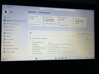 Lenovo i5-8250U 12GB RAM SSD 512GB Windows 11