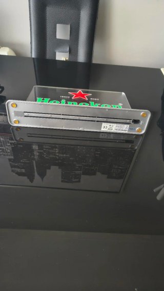 Lámpara LED Heineken Transparente