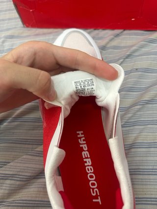 Adidas Hyperboost Edge Rojo/Blanco