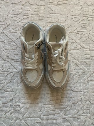 Scarpe donna beige/bianche EU 39