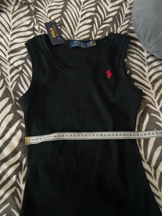 Camiseta sin mangas Polo Ralph Lauren Negra