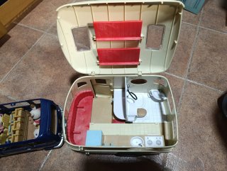 Coche y caravana Sylvanian Families