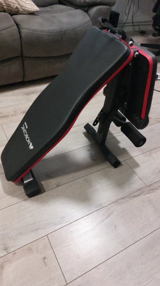 Pesas 50Kg + Banco de ejercicio