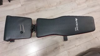 Pesas 50Kg + Banco de ejercicio