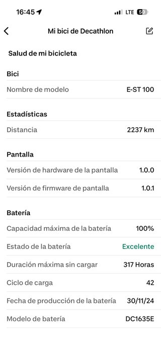 Bicicleta Rockrider E-ST100 V2 Talla L