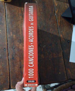 Libro 1000 Canciones y Acordes de Guitarra