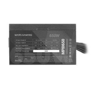 Fuente Alimentación Mars Gaming 650W