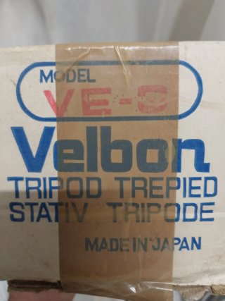 Trípode Velbon VE-3 Profesional
