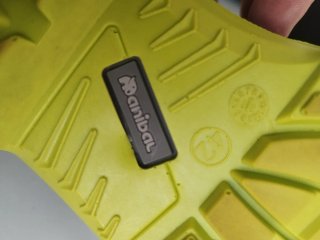Zapatos de seguridad Aníbal negros y verdes
